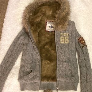 M PINK VS FURR JACKET
